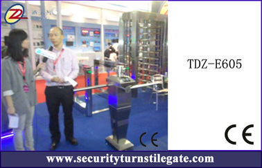 ইসি রোবট টেকসই সহ যান্ত্রিক Turnstile বেয়ার সিকিউরিটি বাধা গেট / আইপি ইন্টারফেস