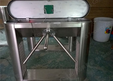 হাই সিকিউরিটি আইআর সেন্সর কন্ট্রোল ট্রাইপড Turnstiles 304 স্টেইনলেস স্টীল গেট