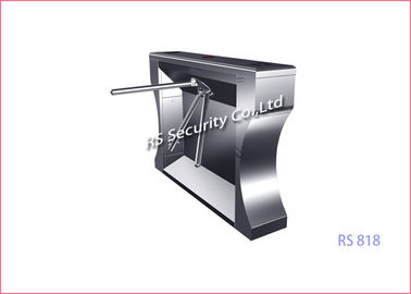 ব্যাপকভাবে ব্যবহৃত ট্রাইপড টার্নস্টাইল গেট 510mm আর্ম লাক্সারি দ্বি-মুখী Cnannels সঙ্গে