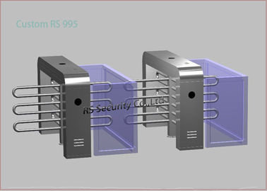 স্বতন্ত্র সম্পূর্ণ উচ্চতা Turnstiles গেটস, কার্ড রিডার টার্নস্টাইল সিস্টেম