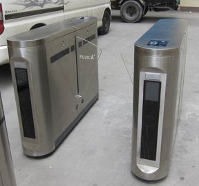 আইসি সঙ্গে সঙ্কোচনীয় পক্ষবিধুনন বেরিয়ার Turnstiles 100W / ই.এম. কার্ড