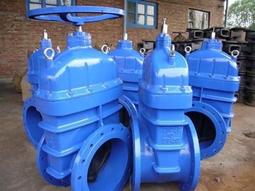 Actuated EPDM / এনবিআর প্রাণবন্ত উপবিষ্ট নিরূদ্ধ উন্নত বিকল্পগুলি গেট ভালভ / জল গেট ভালভ