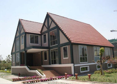 সাস্টেনিবিলিটি হাল্কা ইস্পাত ভিলা prefabricated হোমস Contury হাউস ভবন
